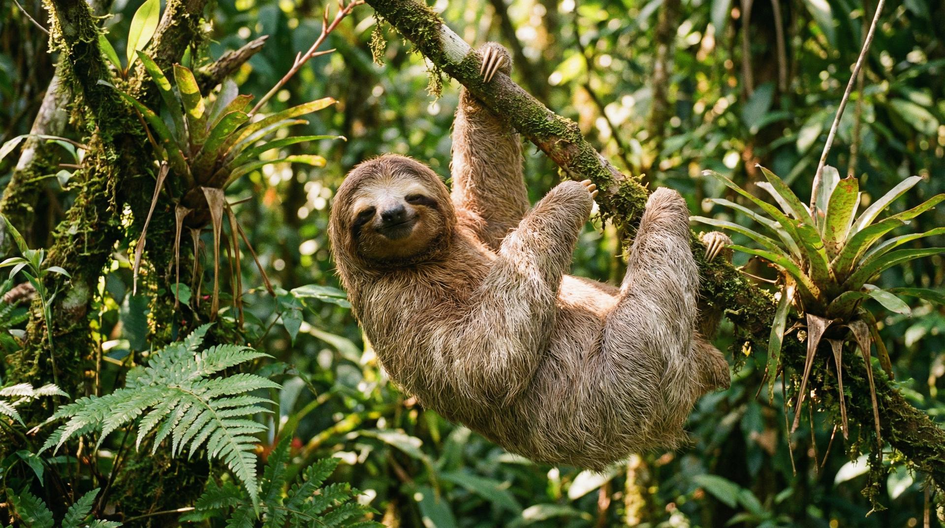 捷克街头树懒视频